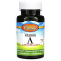 Carlson Labs Vitamin A 25 000 IU 100 Soft Gels Gluten-Free, Preservative-Free,