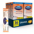 Pedialyte Electrolyte Powder Packets Orange 36 Single-Serving Powder Packets