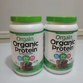 2X Orgain Organic Vegan Protein Powder Plant Based Gluten Free No Sugar 2.03lb