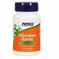 Odorless Garlic Original 50 mg 100 Sgels By Now Foods