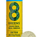 8Greens Detox Tablet Natural Lemon Ginger Flavor 10 Tablets EXP 11/2024