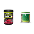 Nature Fuel Power Beets Powder, Delicious Acai Berry Pomegranate, Concentrated & Amazing Grass Greens Blend Superfood: Super Greens Powder Smoothie Mix for Boost Energy