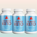 Keto BHB Fat Burner Pills - Advanced Ketosis Support & Energy Booster (3-Pack)