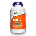 NOW Foods NAC N-Acetyl Cysteine 600mg 250cap Free Radical Protect Selenium