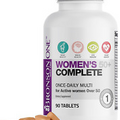 Bronson ONE Daily Women’s 50+ Complete Multivitamin Multimineral, 90 Tablets