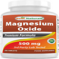 Magnesium Oxide 500 Mg 180 Tablets