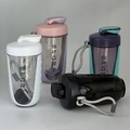 Portable Sport Shaker Protein Powder Bottle Drink Gym Mixer blender Leakproof