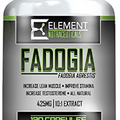 Fadogia Agrestis - 425 Per Serving - 120 Servings - 10:1 Extract - by Element Nutraceuticals