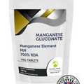 Manganese Gluconate 122mg 250 Tablets Manganese Element 14mg Pills