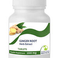 GINGER ROOT Herb Extract 1000 Mg 30/60/90/120/180/250 Tablets Pills