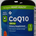 Member's Mark CoQ10 200 mg Support Heart Health Dietary Supplement 180 Ct ~10/25