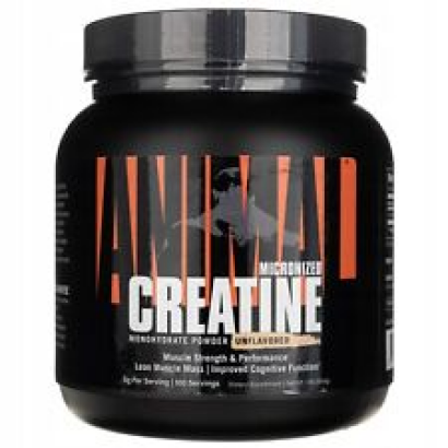 Universal Animal Creatine Monohydrate micronized 500g, Unflavored, 100 servings