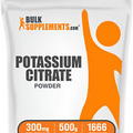 BulkSupplements Potassium Citrate Powder - Electrolyte Boost