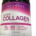 NeoCell Super Collagen Peptides,Unflavored Powder, Collagen Type 1 & 3 (21.2 oz