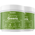 Skinny Greens - greens powder, bloom greens, great greens powder - 2PK