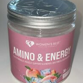 Womens Best Amino & Energy Formula 30 Serving Ice Tea Peach Flavor 19.5 Oz