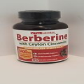 Berberine w/Ceylon Cinnamon Equivalent to 3400 Mg Max Potency 90 Caps Exp 7/25