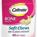 Caltrate Soft Chews 600 Plus D3 Calcium Vitamin D Supplement