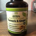 Herbal Secrets Herbs Ginger Root 550 mg 120 Veggie Caps Organic Ginger Root
