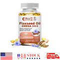 Flaxseed Oil 1000mg 120 Capsules 600mg omega +125mg omega 9 Health Support