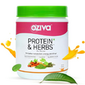 OZIVA Protein & Herbs for Women, Mango Natural Protein Powder for Women for Weight Control, Better Metabolism & Hormonal Balance with Multivitamin for Women, Phw 500G, Mango