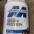 Muscletech Grass-Fed 100% Whey Protein Powder, Triple Chocolate, 20g Protein