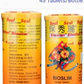 5/6 /10 Bottles X Bioslim Bio Slim Herbal Natural 45 Tablets made in Switzerland
