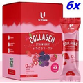 6x Collagen Strawberry U Tiara Royal Jelly Strawberry Flavor Multivitamin white