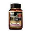 [GO Healthy] Cranberry 60000+ Urinary Tract Health 60/120 Vege Capsules