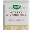 Nature's Way Acetyl L-Carnitine, Supports Brain Function*, 500mg Per Serving, 60 Capsules
