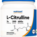 Nutricost Pure L-Citrulline (Base) Powder (600 Grams)