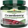 Natures Aid Cranberry Tablets 200mg Pack of 90