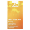 Zinc Citrate , 30 mg , 100 Tablets
