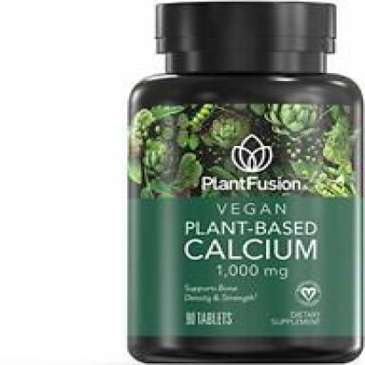 CALCIUM Supports Bone Density Strength 1000mg 90ct PLANTFUSION