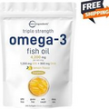 Triple Strength Omega 3 Fish Oil EPA DHA Supplement 4200mg Softgel Deep Sea Fish