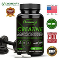 Creatine Micronized Capsules 3500mg - Men's Testosterone Booster, Muscle Health