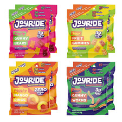JOYRIDE by Project 7 Keto Gummies, Variety Pack – Candy with Multicolor