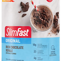 Slimfast Meal Replacement Powder, Original Rich Chocolate Royale, Weight Loss Sh