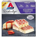 Atkins Endulge Strawberry Cheesecake Dessert Bar 6 Oz EXP: 05/16/2024
