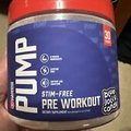 Campus Protein Pump Pre-workout Blue Jolly Candy 30 Servings Each Exp 1/25