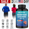 Magnesium Glycinate 500mg -240 Capsules For Sleep, Stress Relief Support Bone