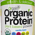 Orgain 3.15 LBS Organic Plant Based Protein Powder, Vanilla Bean