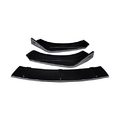 3Pcs Car Accessories Bumper Lip Side Sport Splitter Spoiler Body Kit .Compatible for Mercedes Benz CLA Class CLA200 CLA250 2013 15 19 2022. (Color : Gloss Black)