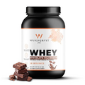 Wunderfit Labs Whey Protein (Chocolate Milkshake), Gluten Free, Powder, 28 Servings