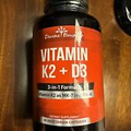 Vitamin K2 (MK7 & MK4) with D3 Supplement - Vitamin K & D as MK-7 100mcg, MK-...