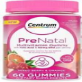 Centrum Prenatal Multivitamin Gummies with DHA and Folic Acid, Mixed Berry...