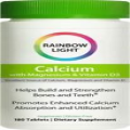 Rainbow Light - Food-Based Calcium - Supports Bone Density, Muscle...