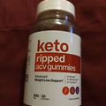 Keto Ripped Gummies, KetoRipped Keto ACV Gummies Weight Loss ( 2 ) Bottles