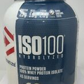 DYMATIZE NUTRITION ISO100 hydrolyzed 100% Whey Protein Isolate 3 Lb Gourmet Vani