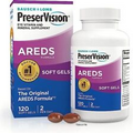 Bausch + Lomb PreserVision Areds Soft Gels 120 Soft gels NEW SEALED